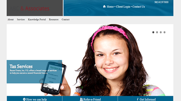 Taxapps Website Design 529